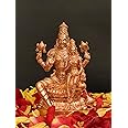 Lakshmi Narayan Brass Idol, Brass Lakshmi Vishnu Idol God Goddess Statues Religious, Brass Idol - Gold Plating Art Studio