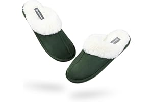 DUNLOP Zapatillas Mujer Casa Antideslizantes con Memory Foam