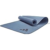Adidas Yoga Matı 4 mm &ndash; Yoga Matı%50 Geri D&ouml;n&uuml;ş&uuml;ml&uuml; Malzemeden PVC İ&ccedil;ermez &ndash; Kaymaz ve Dokulu Y&uuml;zey (176 x 61 cm) Yoga i&ccedil;in M