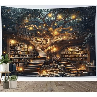 VFKLZCNYR Symboles Musicaux 3D Effet Tapisserie Art Mural