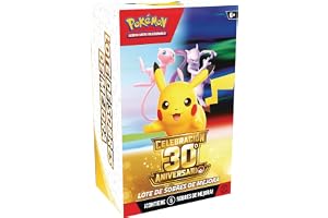 Pokémon: Lote de Sobres de Mejora de Celebración 30.º Aniversario de JCC Pokémon (6 Sobres de Mejora)