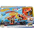 Hot Wheels City Pizza Slam Cobra Attack Playset with 1:64 Scale Toy Car
