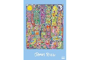 James Rizzi 2024 - Kunst-Kalender - Poster-Kalender - 50x70