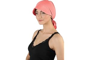 DERESINA HEADWEAR Deresina Gorra Estilo Casual anudable por detrás, para pérdida de Cabello