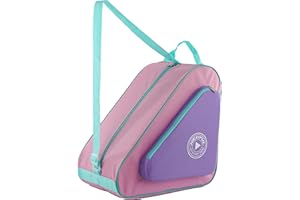 HEXIFUL Skate Bag for Ice, Inline, Roller & Quad Skates - Kids & Adults
