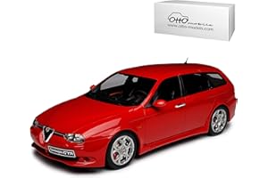 Otto Mobile Alfa Romeo 156 SW Sportwagon Kombi Rot 1997-2007 Nr 746 1/18 Modell Auto