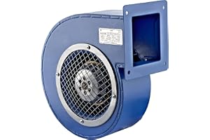 UZMAN radialfläkt industri tryckfläkt radialfläkt pannfläkt fläkt smideseld radialfläktar av aluminium eller stålplåt – 230 V – 450 m³/h upp till 1150 m³/h (RV 160E (950 m³/h))