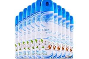 Bulk Buy Charm Air Freshener Cotton Fresh Room Fragrance Aerosol Spray Can NON FLAMMABLE Pack of 12