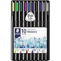 Staedtler 323 TB26 - Penne A Fibra Con Punta 1.0 Mm, 26 Colori Brillanti Con 6 Fluorescenti - Foto 5