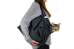 Cat-in-the-Bag Cozy Comfort Tragetasche – Größe XL, anthrazit, Katzen-Reisetasche und weiche Katzentrage für Fellpflege, Tierarztbesuche, Medikamentenverabreichung, Zahnpflege und Nageltrimmen