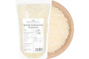 Noix de Coco Râpée Premium – Naturelle, Non Sucrée, Sans Sulfites | KUCHNIA ZDROWIA (500g)