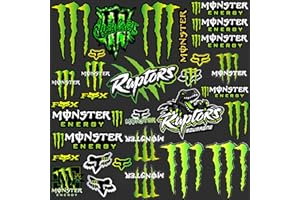 BUOSHUO Pegatinas para casco de motocicleta, pegatinas para coche, pegatinas Monster Energy, pegatinas de para motocicletas, monopatines, coches y motos (dinosaurios)