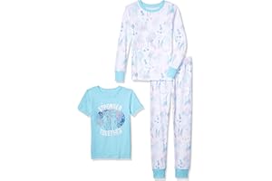 Amazon Essentials Disney | Marvel | Star Wars Conjunto de Pijama (Previamente Spotted Zebra) Bebé y Niña, Paquetes Múltiples
