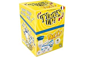 ASMODEE Time's UP! : Party - Version Jaune - Jeu de Société d'Ambiance et de Rapidité - Devinez Les Mots - Jeu de Cartes Familial dès 12 Ans - As d'or - 4 à 12 Joueurs - 40 Min - en Français