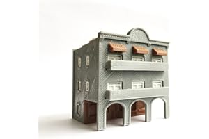 Outland Models Train Layout City Classic 3 étages Arcade Building N Échelle 1:160