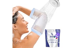 Box Commerce – Waterproof Arm Cover for Shower – PICC Line Cover Sleeve for Upper Arm (Adult) – Keeps Dressings & PICC Dry – limbo waterproof protector