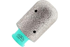 Fraise Diamantée 35mm x M14 LEKOMESH - Foret à Doigt Diamant Pour Amplification Façonner Bordure Le Trou - Porcelaine,Tuiles,Céramique,Marbre,Granit,Comptoirs,Rond