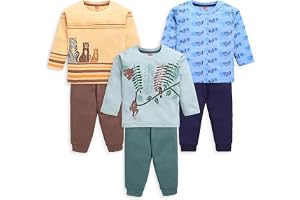 LuvLap Baby-Boys F/S Boys T-Shirt & Pyjama CoSet