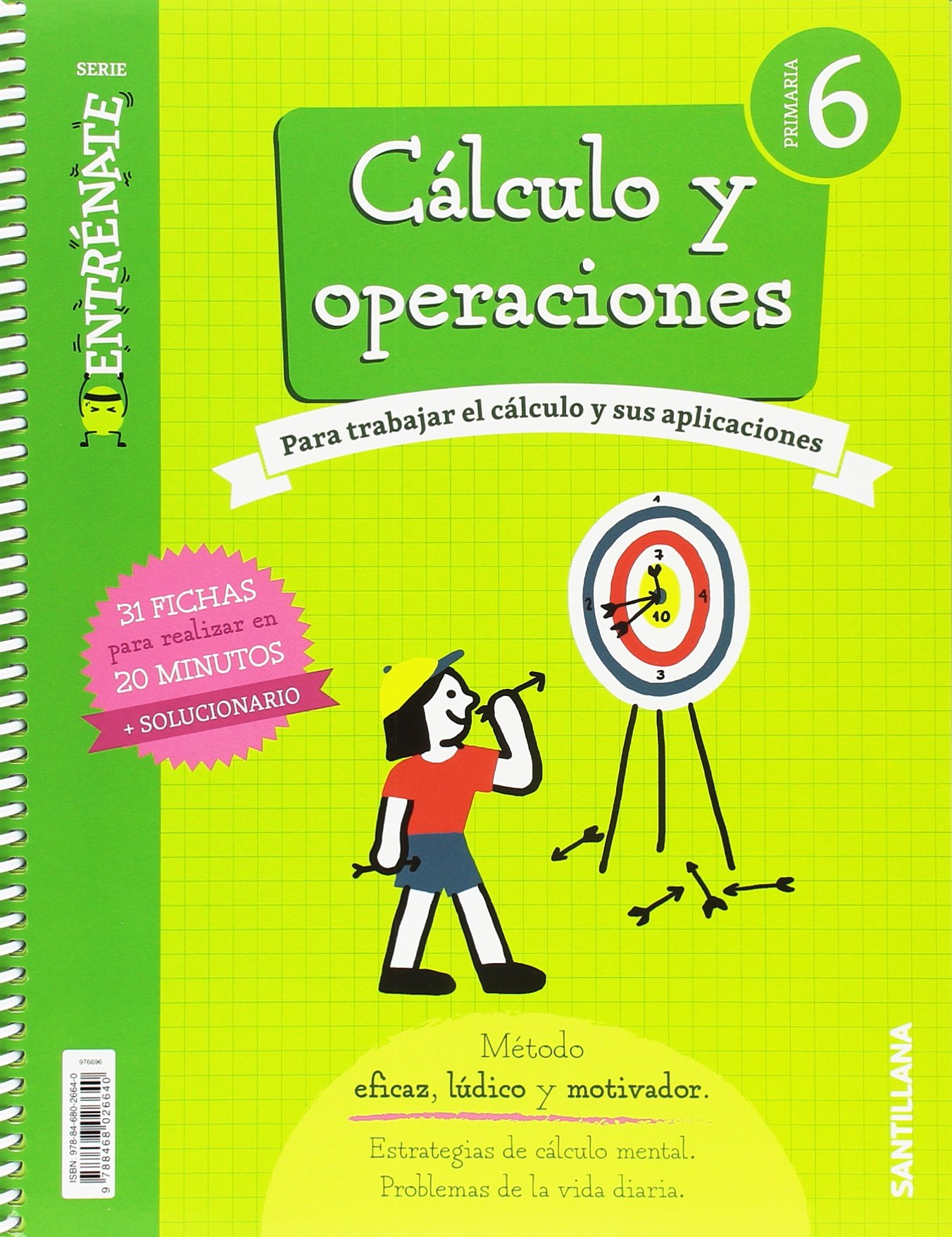 CUADERNO CALCULO SERIE ENTRENATE 6 PRIMARIA
