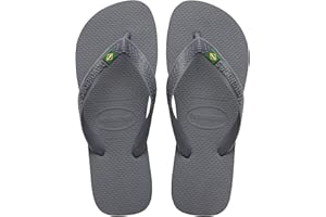 Havaianas - Top Brasil, Tongs Confortables, Durables et Légères, avec Semelle Antidérapante, Drapeau Brésilien, Adultes Unisexe