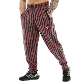 BIG SAM SPORTSWEAR COMPANY Erkek Bol Eşofman Altı Cepli, V&uuml;cut Geliştirme Aktif Giyim Konforlu Tasarım Kas Pantolonları