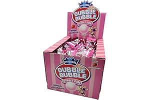DUBBLE BUBBLE FRESA, Caja de 150 chicles sabor fresa