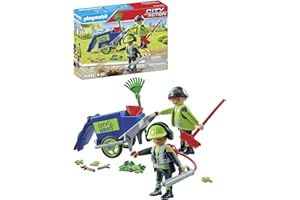PLAYMOBIL City Action 71434 Squadra di Pulizia