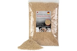 ‎MORITZ Moritz 5kg Räuchermehl Buche fein 0,5-1 mm Räuchern I Kalträuchern von Fisch Fleisch Wurst Käse Gemüse auch für BBQ I Grill - Räucherspäne