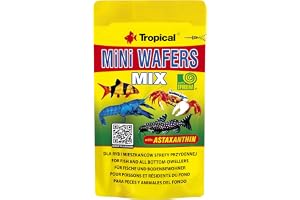 Flerkomponentfoder för allätande bottenfisk MINI WAFERS MIX 18 g