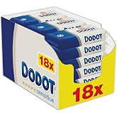 Dodot Sensitive Baby Wipes, 18 Packs, 972 Wipes