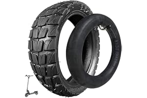 BITUME | Pneu Semi Off Road pour Trottinette Électrique Dualtron Mini et Speedway Léger | Pneu 8.5x3 Pouces (161mm) pour Trottinette Électrique Roue Avant et Arrière | Chambre à Air Incluse