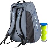 FUTURA8 Men's and Women's Padel Racket Bag, Thermal Compartment, Protects up to 4 Paddles, Ideal for Trainings and Tournament