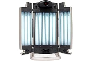 ‎TIME4WELLNESS time4wellness Gesichtsbräuner Facial Tanner AluReflec - Aluminium-Reflektoren für eine gleichmäßige Bräunung