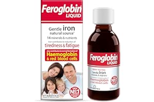 Feroglobin Gentle Iron and Nutrient Liquid, Reduce Tiredness & Fatigue Maintain Health, 500 ml