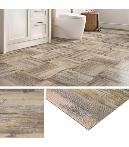 Olivo.Shop Tapis En PVC, Effet Bois, Revêtement De Sol En PVC