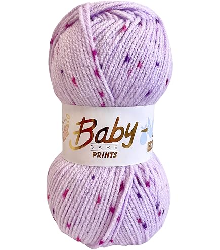 James Brett Baby Marble DK Knitting Yarn Soft Double Knit Wool 100g Ball (Lemon Green & White Mix - BM4) By James Brett - View #7