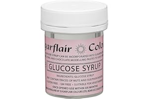 SUGARFLAIR COLOURS Sugarflair Glucose Syrup For Sugarpaste, Marzipan, Chocolate Modelling Pastes, Fondant, or Royal Icing - 60g