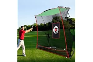 KAIDIDA Golf Practice Net Heavy Duty Golf Driving Net for Garden Backyard Hitting Chipping with Target Carry Bag Portable Pop-up for Indoor Outdoor Training