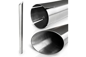 AGEX Mittelschalldämpfer MSD Attrappe für den VW Polo GTI 1,8 6C | Edelstahl gebürstet | Auspuffanlage Sportauspuff