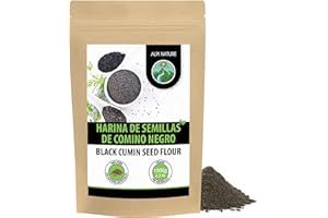 Alpi Nature Comino Negro Molido 1kg, Comino Negro Semillas Molidas para Cocinar y Hornear