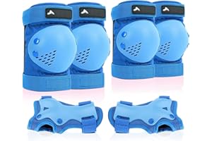 GIEMIT Schoner Inliner Kinder Knieschoner Ellenbogenschützer Protektoren Set Knieschutz für Rollschuhe Skateboard Scooter Fahrrad ab Jahre 2 3 4 5