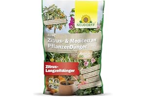Neudorff Azet Zitrus- & MediterranpflanzenDünger – Bio Langzeitdünger mit Mykorrhiza fördert aromatische Früchte wie Zitronen, Orangen und Oliven, 750 g