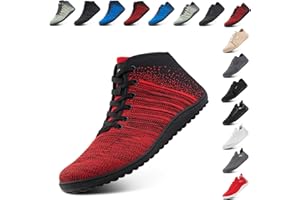 Hitmars Barefoot Shoes for Mens Womens Outdoor Lightweight Trail Running Minimalist Zero Drop Shoes Barefoot Trainers Breathable Walking Shoes 4-12 UK