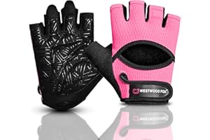 WESTWOOD FOX Gants de sport pour homme et femme – Gants d'haltérophilie, de fitness, de cyclisme et d'entraînement avec rembourrage épais, protection complète de la paume, poignée antidérapante