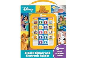 Disney Classic - Lion King, Finding Nemo, Aladdin and more! - Me Reader Electronic Reader and 8 Sound Book Library - PI Kids