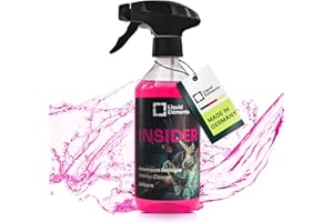 ‎LIQUID ELEMENTS Liquid Elements – Insider Textil- und Innenraumreiniger Einhorn-Edition (500ml) – Cockpit Reiniger für Kunststoff, Leder, Polster & Armaturen – Cockpitpflege Auto Innenraum (Zuckerwatte-Duft)