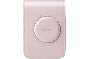 instax Mini Evo Housse pour Appareil Photo numérique et imprimante, Rose pâle