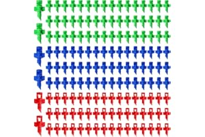 VooGenzek 150 Pezzi Mini Ugelli Micro Spruzzatori, 90/180/360 Gradi Rifrazione Micro Ugello Nebulizzatore, Giardino Irrigazione Spruzzatore Sistema di Irrigazione Spray