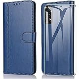 SMYTU Custodia per Xiaomi Redmi Note 11 4G + Vetro Temperato,Cover a Libro Xiaomi Redmi Note 11s 4G,Custodia Flip in Pelle Ma