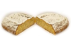 ‎LANDBÄCKEREI DIETRICH Mandelstollen 1500g (3Pfd.) gezuckert inklusive Stollenkarton - handwerkliche Herstellung altbewährte Rezeptur - Tradition seit 1911 Landbäckerei Dietrich